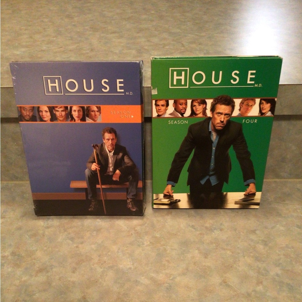 House M.D. Seasons One and Four DVD Sets